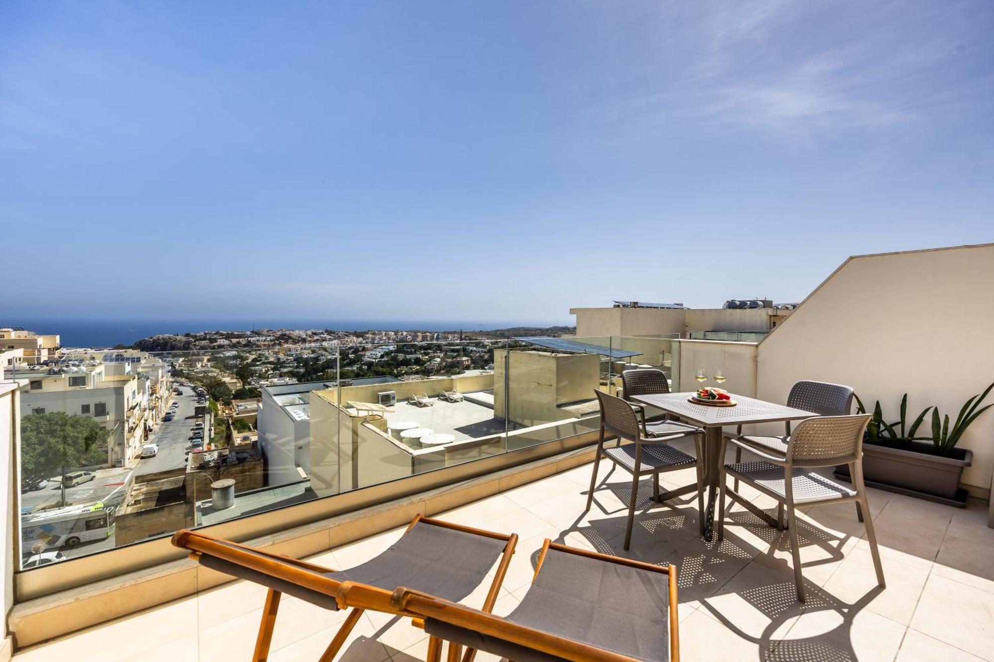 Fl7 Thelodge-Amazing View W Big Terrace By Homely Меллиеха Экстерьер фото